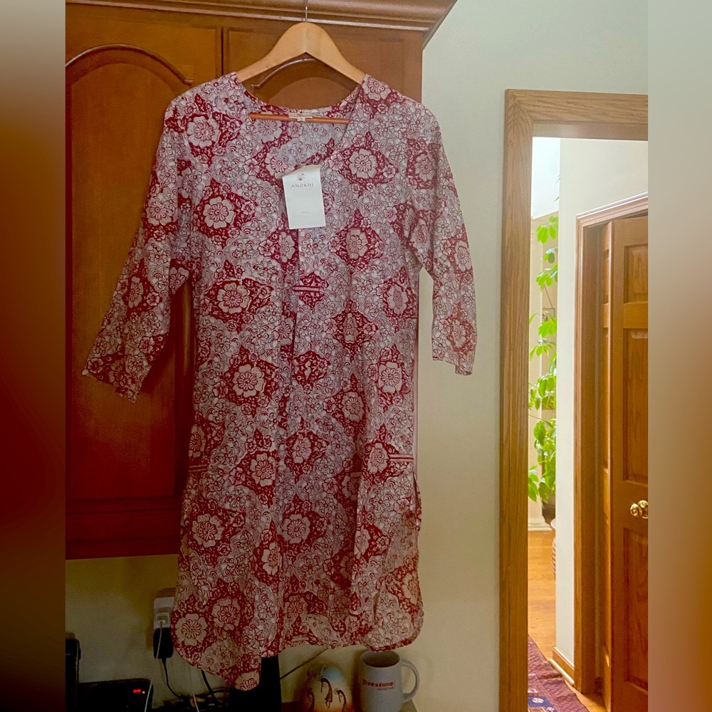 Beautiful block print Anokhi top